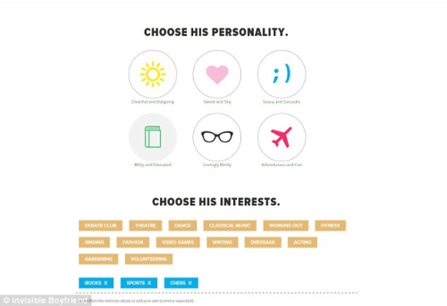 “隱形男友”App:讓白馬王子對你不離不棄