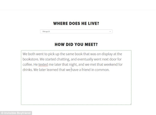“隱形男友”App:讓白馬王子對你不離不棄