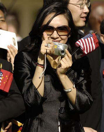 Zhang Ziyi attended White House reception