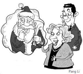 To be politically correct, Santa's not for everyone