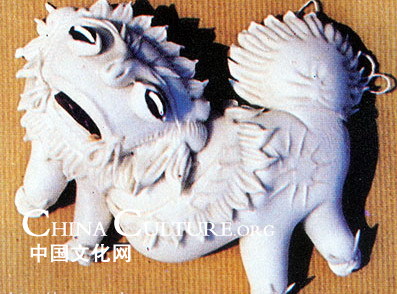 The edible artistic works: dough sculptures