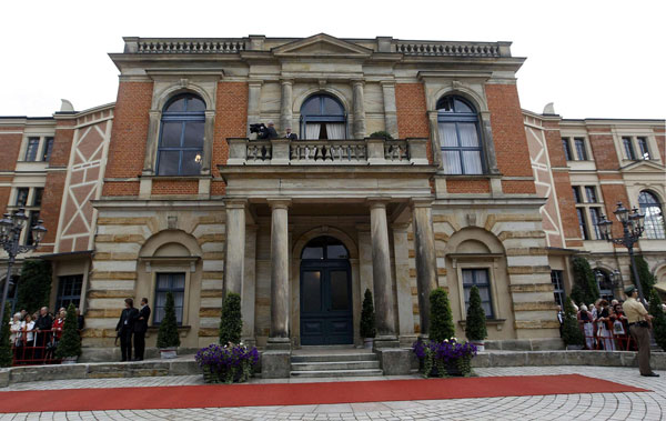 The opening of the Bayreuth Wagner opera festival