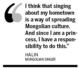 Halin is flying high