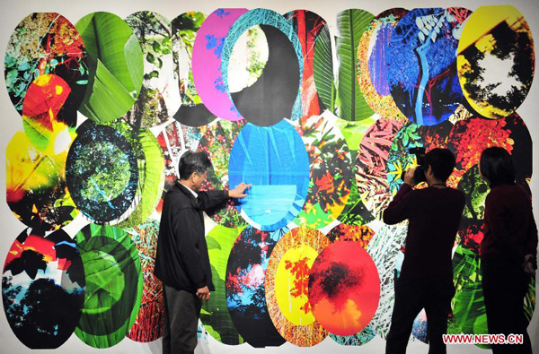 Artworks by Chen Shu-ming exhibited in Taiwan