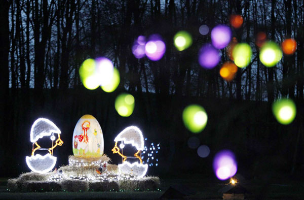 Easter eggs decoration