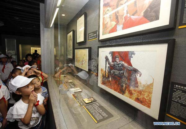 Shanghai animation museum attracts numerous visitors