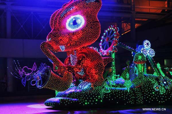 Float show kicks off during animation festival