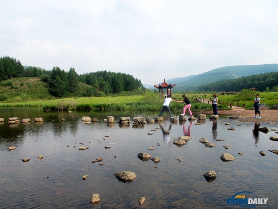 Picturesque view of Saihanba