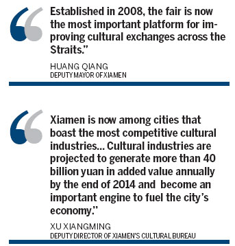 Xiamen economy thrives on culture