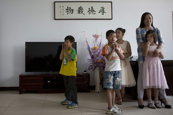 Showing her true face