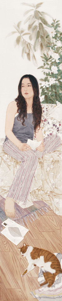 Teachers' ink painting show opens for Teacher's Day