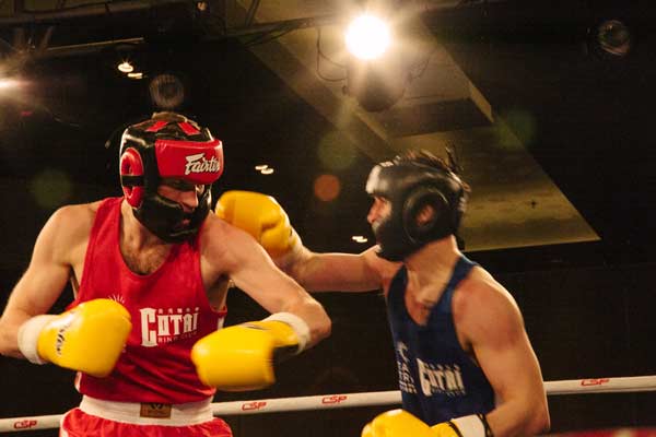 White-collars, black eyes