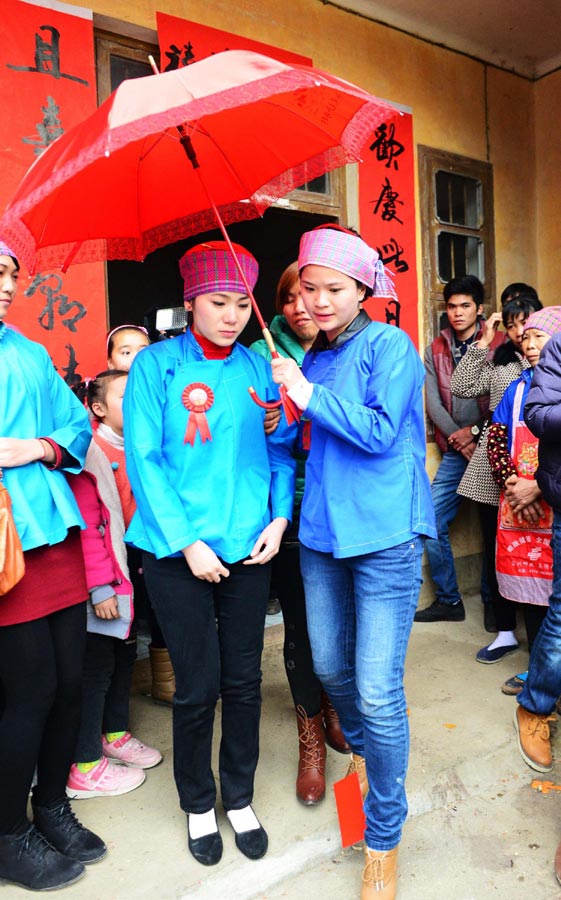 Yao ethnical wedding in Fuchuan