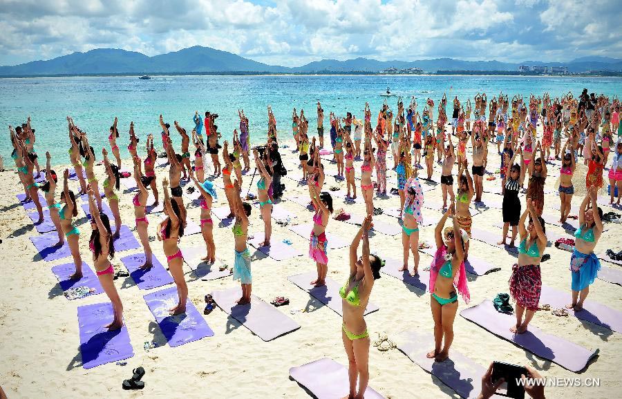 Highlights of Hainan's bikini festival