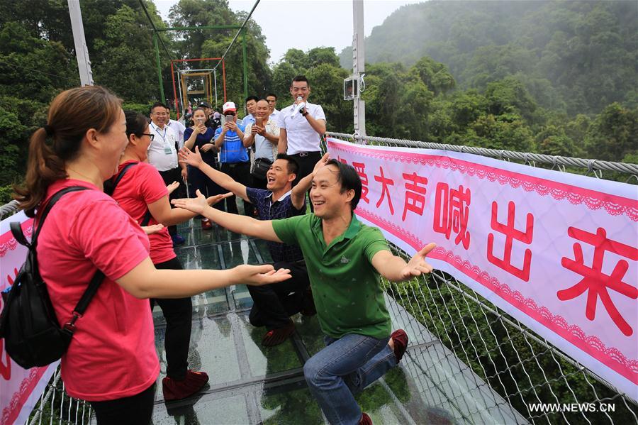 Look of love: Many Chinese couples get married on May 20