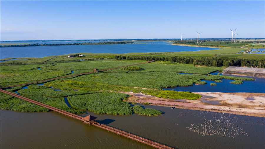 Chagan Lake achieves new luster in Jilin