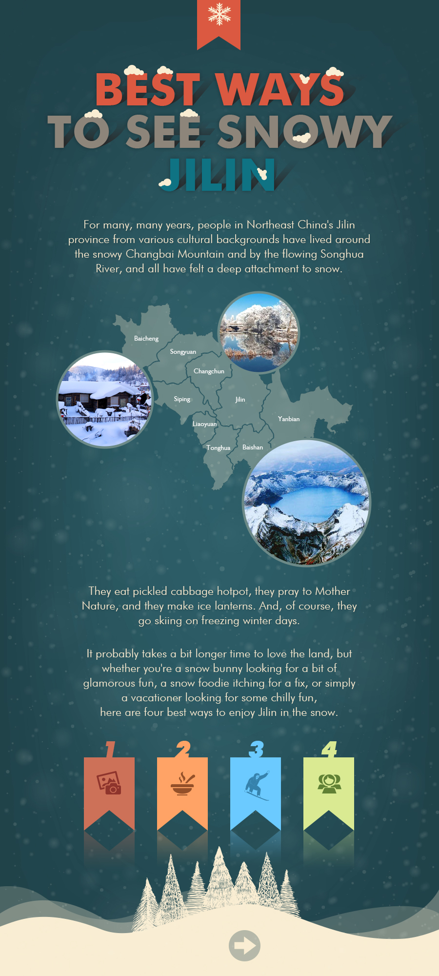 Best ways to see snowy Jilin