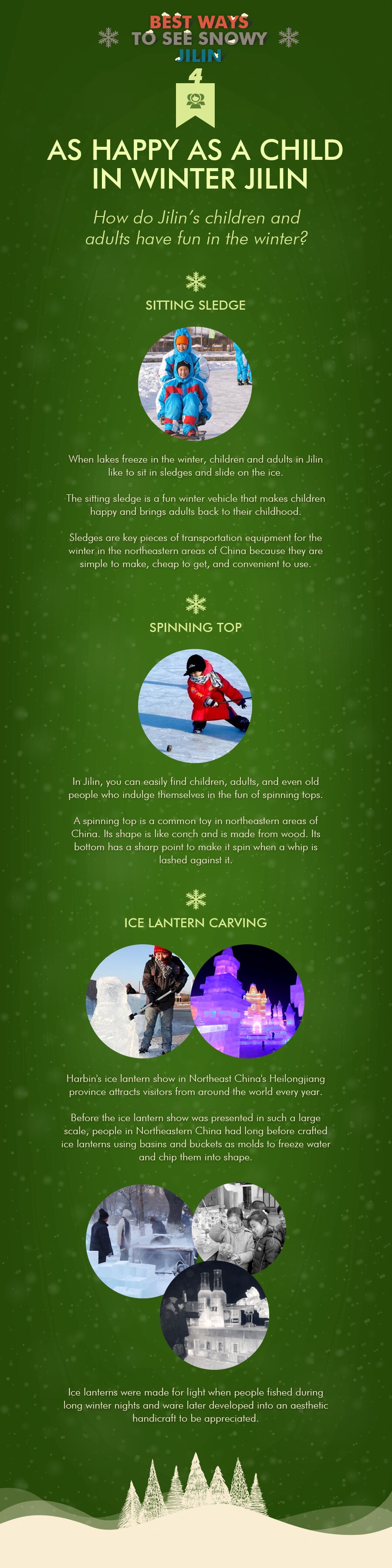 As happy as a child in winter Jilin