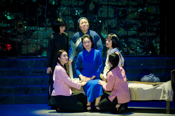 Artistic performance staged in celebration of CPC's foundation