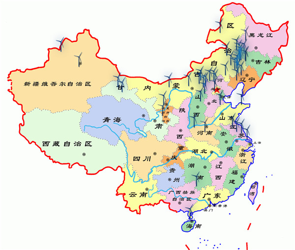 風(fēng)場(chǎng)分布圖