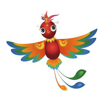 中國館標識、吉祥物