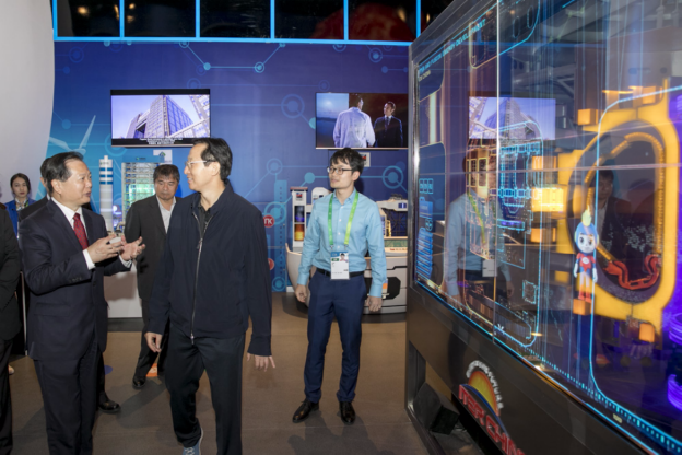 農業部部長韓長賦參觀中國館