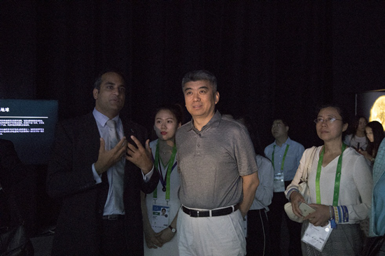 中國貿促會副會長陳洲赴2017年阿斯塔納世博會韓國、英國、德國等國家館考察調研