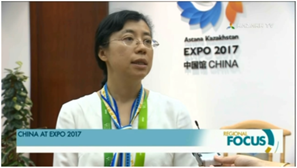 哈薩克斯坦主流媒體專題報道阿斯塔納世博會中國館