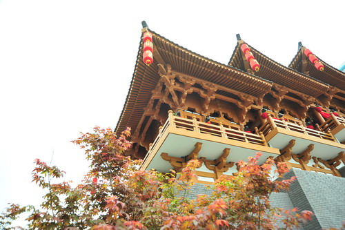 Architectural features of Pavilion<BR>