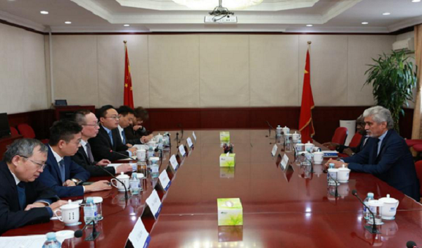 DRC Vice-President meets with the African Union Commission official