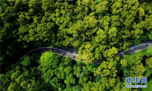 Snapshots of sightseeing footpaths in Fuzhou