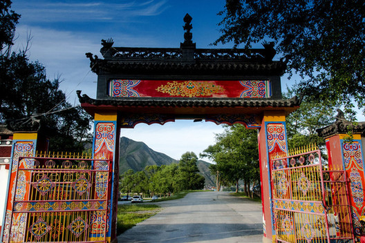 Holy place in Gansu: Labrang Monastery