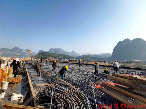 Artist's rendering of Hechi high-speed rail station revealed