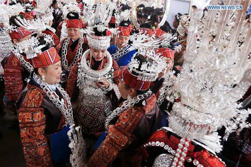 Miao Sisters Festival marked in SW China's Guizhou