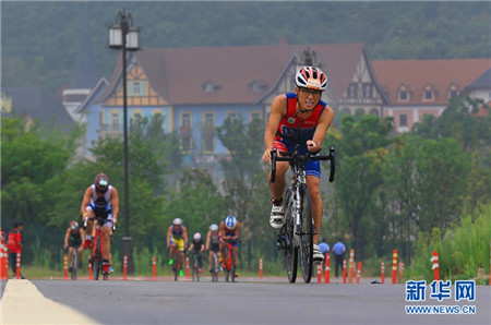 STC Triathlon Seires take place in Guiyang