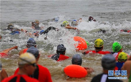 STC Triathlon Seires take place in Guiyang
