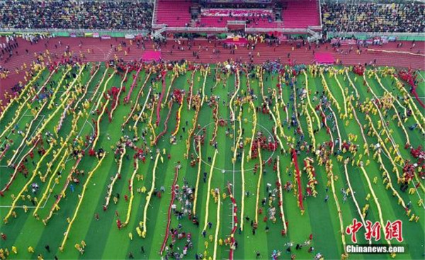 Gelao ethnic group celebrates upcoming Lantern Festival