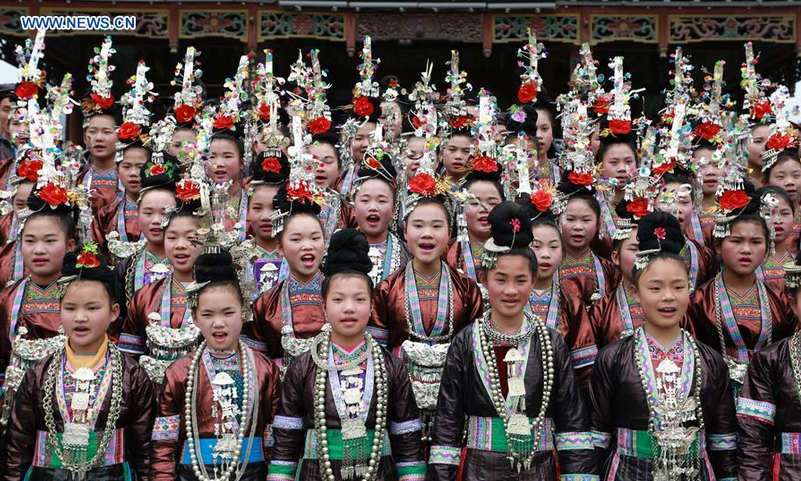In pics: colorful traditional costumes of Dong ethnic group