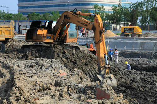 Finance Park in Business City in construction Ⅰ
