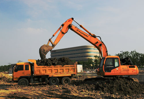 Finance Park in Business City in construction Ⅰ
