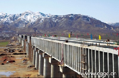 Largest aqueduct in China built by CGGC