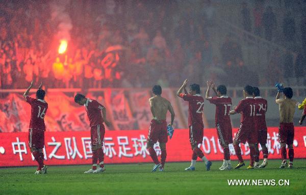 China loses to Uruguay 0-4 in friendly match