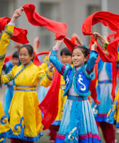 Matouqin music plays on