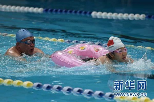 Youth swimmers make a splash in Hohhot