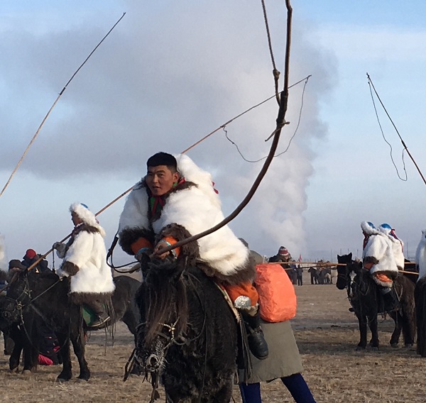 Ice and snow Nadam highlights nomadic culture on Xilin Gol grasslands