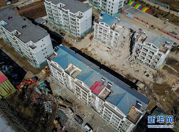 Apartment blast in N China causes 5 deaths