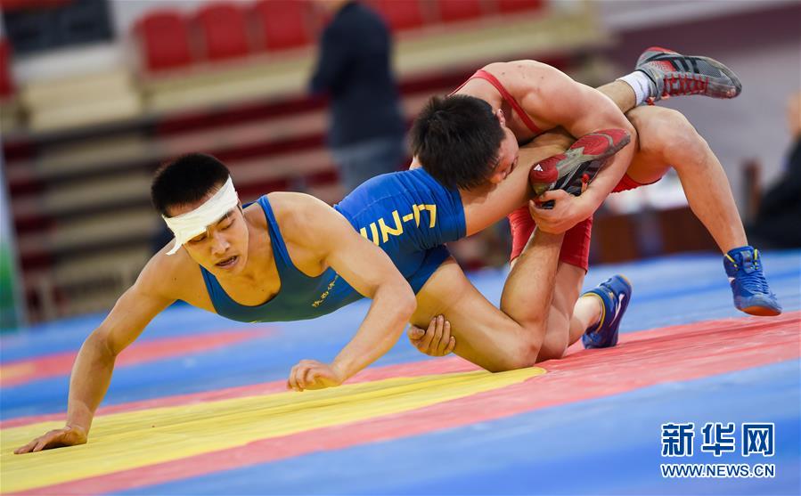 National men's freestyle wrestling qualifier held in Ulanqab