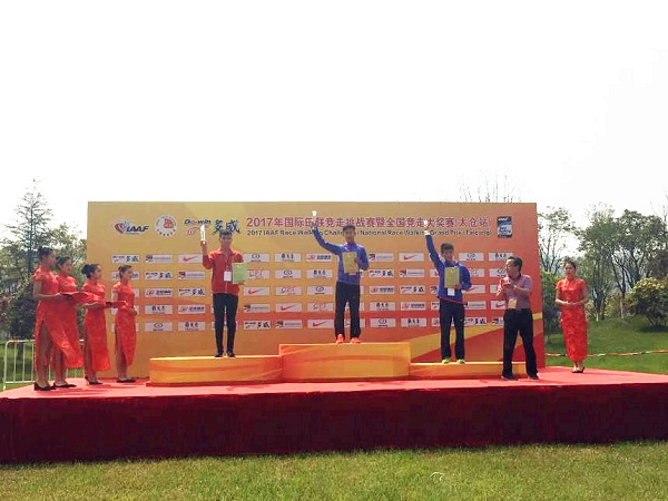 Inner Mongolians ace Taicang race walking competitions
