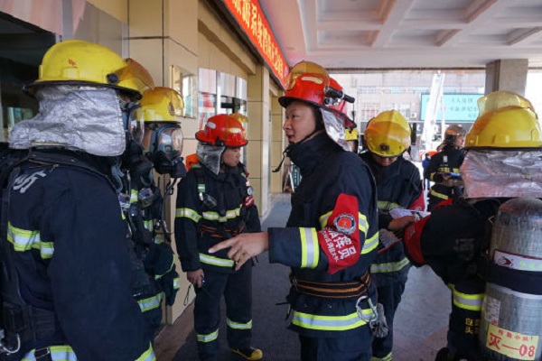 Fire emergency exercise held in Tongliao