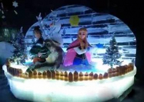 Baotou introduces ice and snow amusement park